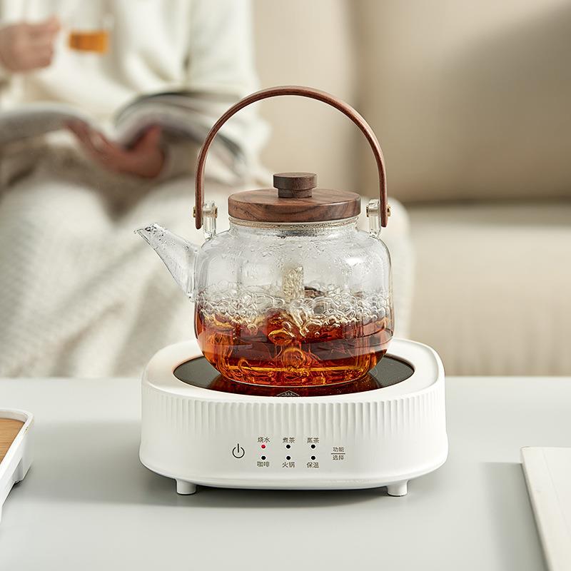 家用大功率小型煮茶器带保温办公室迷你加热炉烧茶器煮咖啡电陶炉