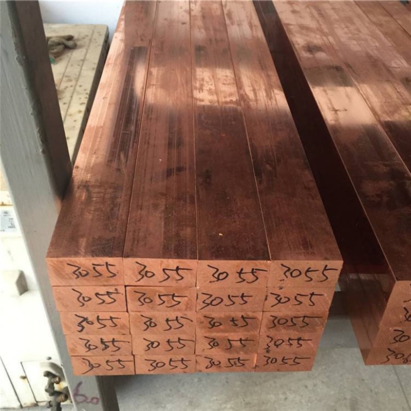 高精T2紫铜排规格5*60mm 机房扁条 铜块供应可零切