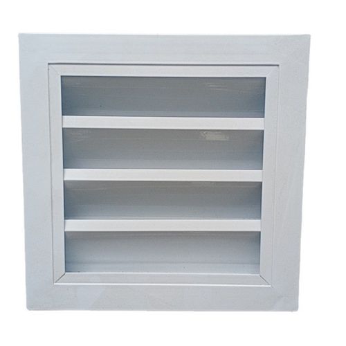 铝合金外墙防雨风口单层格栅出风口送风口铝合金风口防雨百叶风口