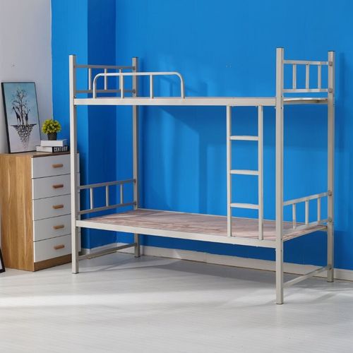 成都学生高低架子床员工宿舍工地两层铁床上下铺铁架床双层铁艺床