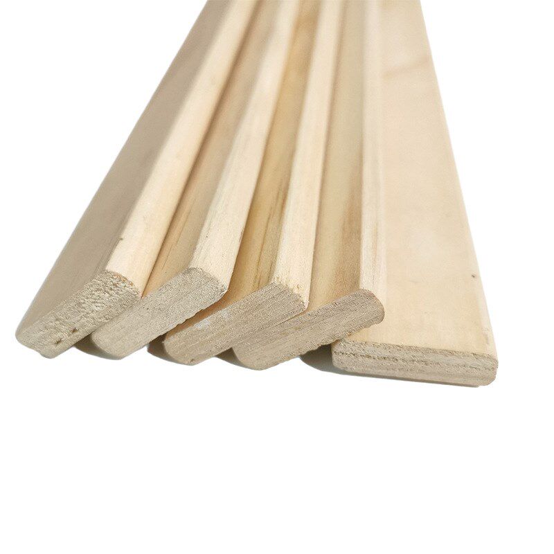 可定尺寸杨木拼板床木条 胶合板床板条木线条 加粗加厚护腰硬床板