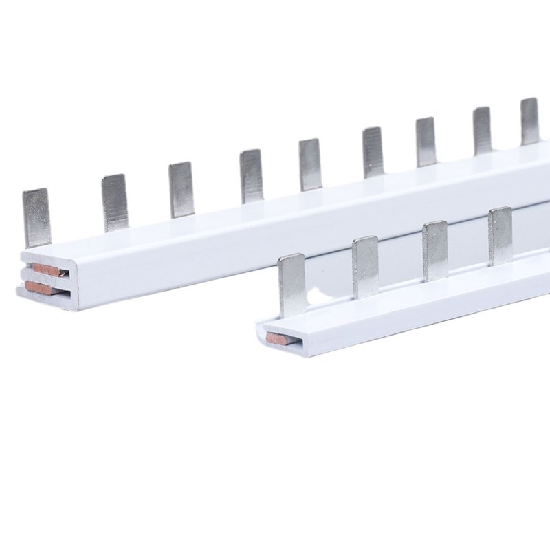 DZ47断路器汇流排2P40A50A63A空开接线排连接排1米紫铜微断汇流排