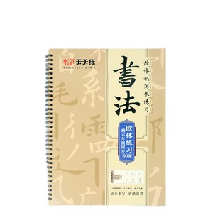 欧体控笔训练基础笔画水写布学生书法套装毛笔临摹字贴水写本