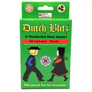 英文版Dutch Blitz 荷兰闪电战 基础加拓展家庭聚会游戏卡片