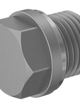 Metric Male 低压碳钢外六角外丝堵头 1M12P358