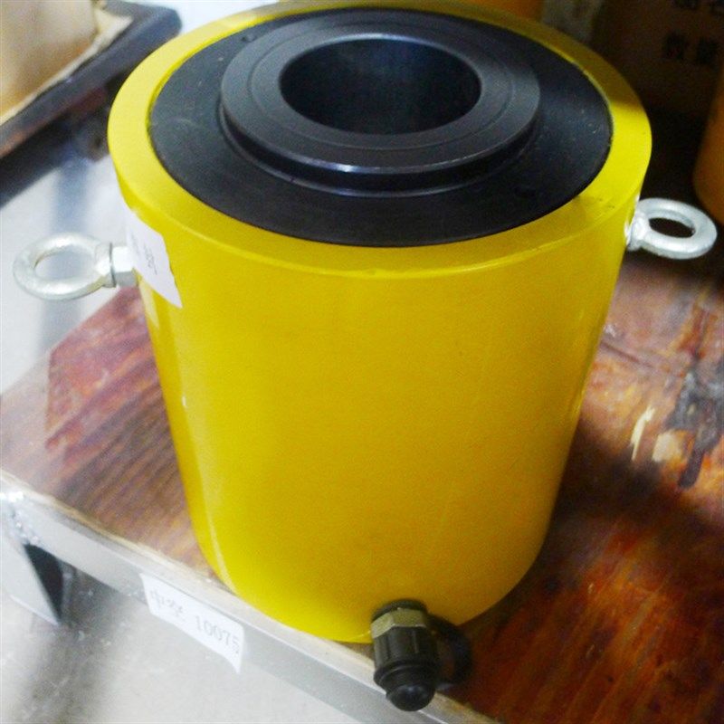 RCH-10075中空液压千斤顶 空心油缸 100吨行程75mm起重维修工具