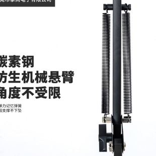 落地悬臂平板支架直播手机懒人桌面电脑屏幕俯拍升降床头