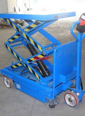 ET100-150全电动平台车液压升降平台车自行式搬运叉车举升登高车