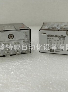 原装现货700-HF34A2  罗克韦尔 功率继电器12A AC240V 14只扁脚