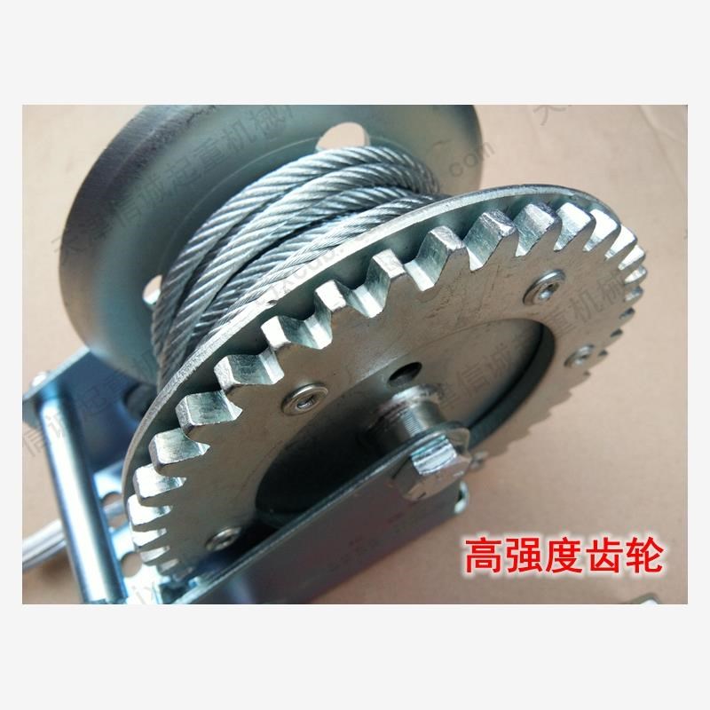 新款手摇绞车绞盘手动卷扬u机小吊机吊车手动葫芦钢丝绳拉紧器现