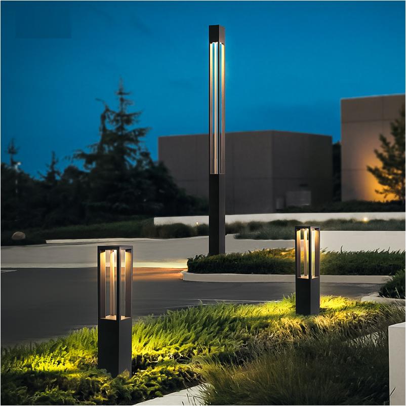 3米3.5米路灯小区花园别墅市政高杆灯现代简约户外防水庭院景观灯