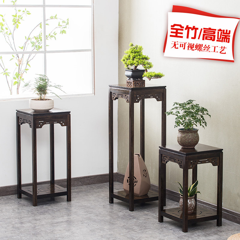 中式仿古角e柜简约置物柜小户型墙边柜落地沙发拐角置物架子床头