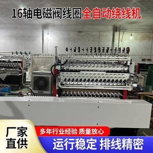 16轴电磁线圈阀全自动绕线机缠线机绕丝机变压器线圈全自动绕线机