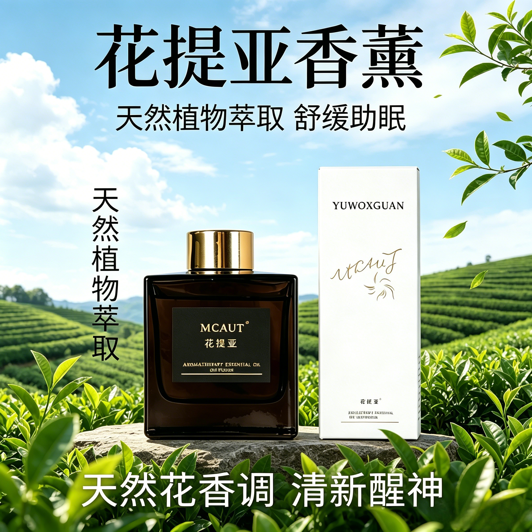 UT酒店香薰栀子花持久高端房间卫生间家用香氛香空气清新剂花提亚