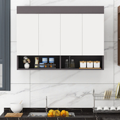 吊柜厨房餐厅实木大容量收纳储物柜子卧室卫生间阳台上墙柜墙壁柜