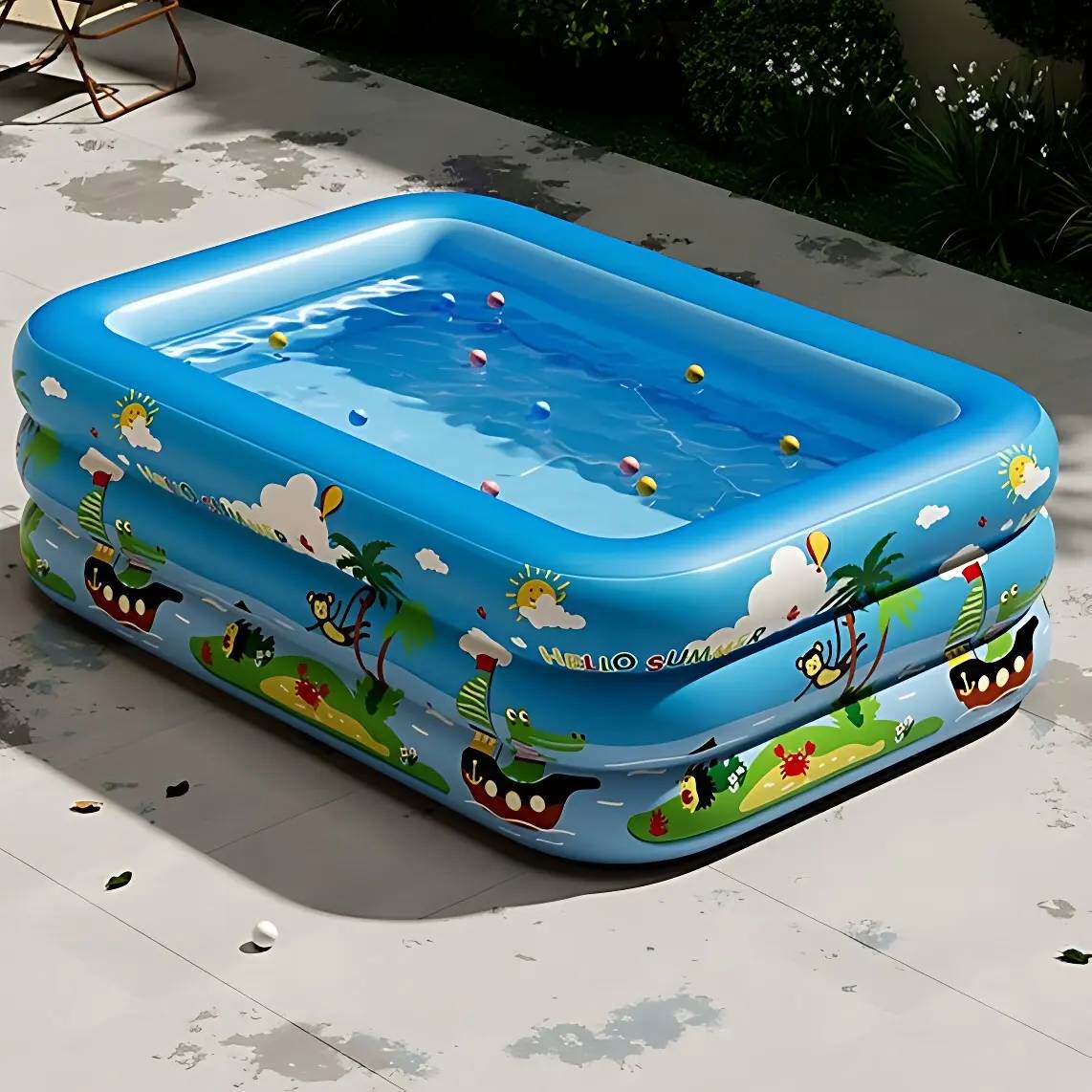 游泳池儿童家用充气泳池婴儿宝宝家庭加厚大型成人小孩户外戏水池