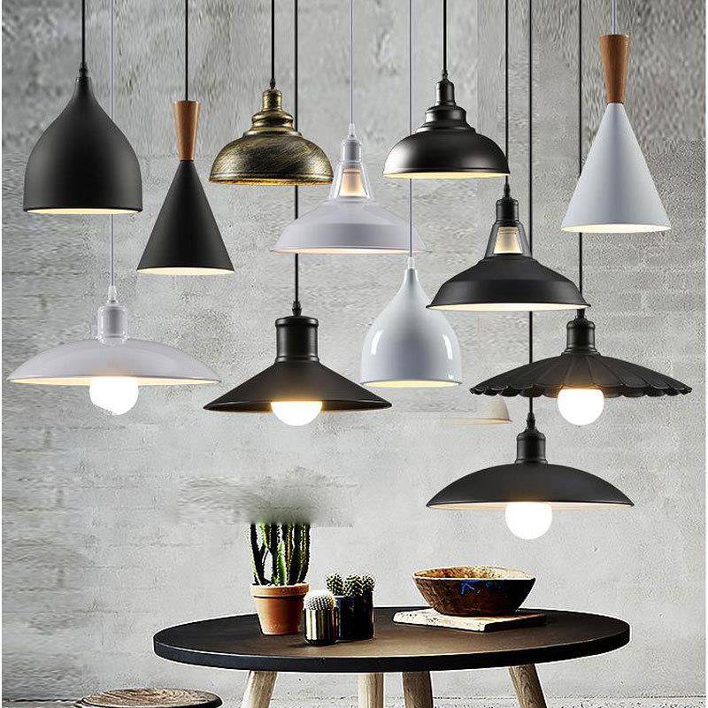 中山简约餐厅吊灯创意个性饭店办公室咖啡厅现代复古灯工业风灯具