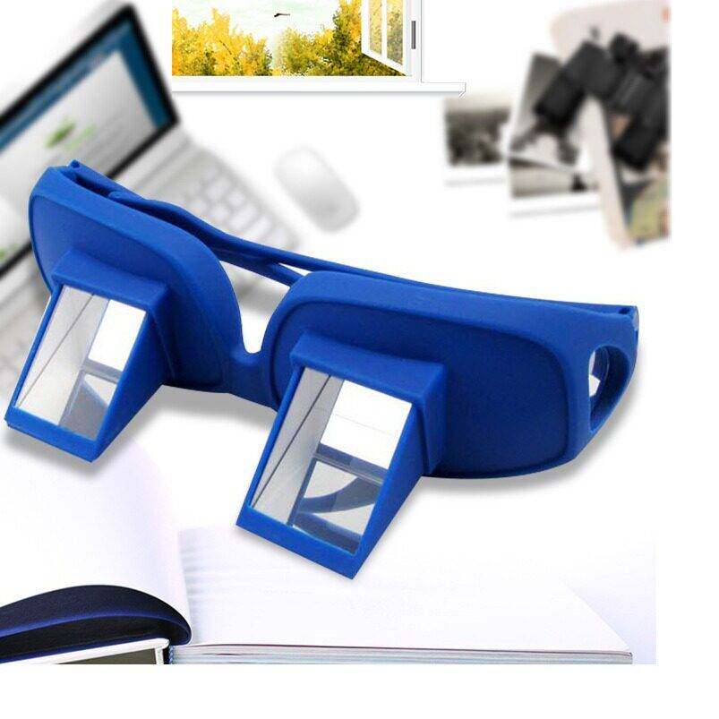 懒人眼镜躺床上看手机看书卧式平躺着玩看电视神器反射折射镜高清