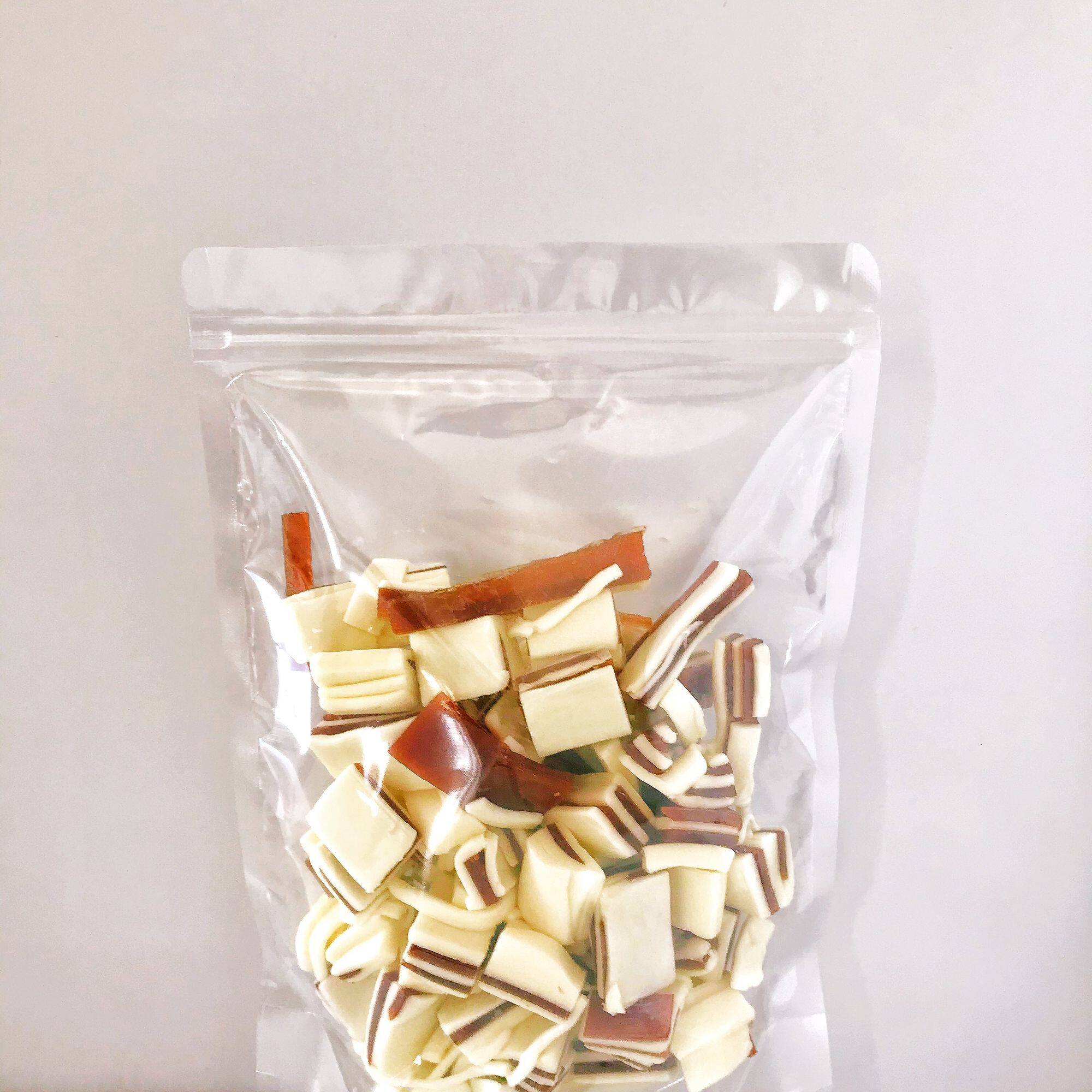 山楂王国奶糕块边角料散装500g袋装便宜常温贮藏口感佳零食小吃