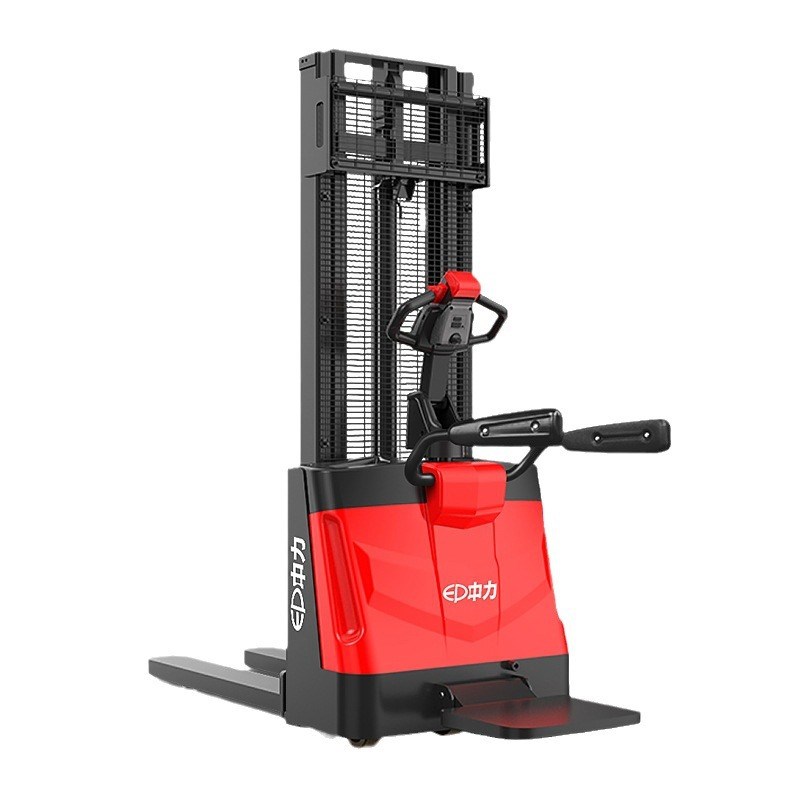 中力EP站驾式全电动堆高车ESR151搬运车升高叉车堆垛车