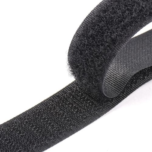 厂家直销魔术贴 双面混纺B类黑白 子母扣魔术贴多种宽度魔鬼贴