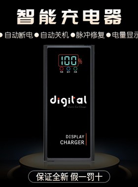 智能数显自动关机铅酸充电器48V40Ah48V45Ah48V50ah,48V60Ah