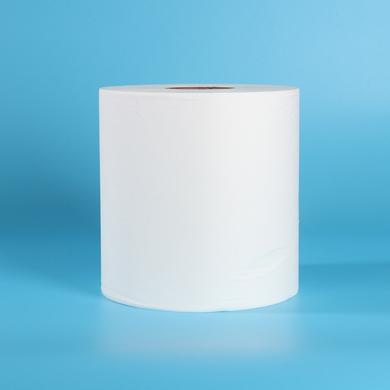 白色卷装无尘擦拭纸车用清洁擦拭纸纯木浆 双层吸油吸水订 制