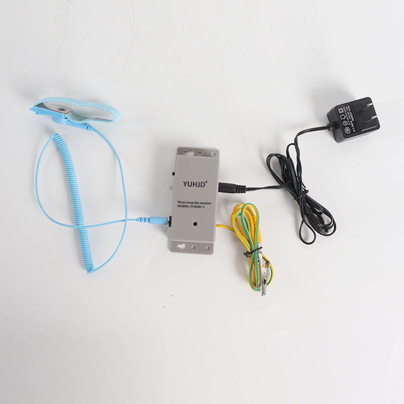 单工位静电手腕带报警器401-I静电环报警器在线监测仪