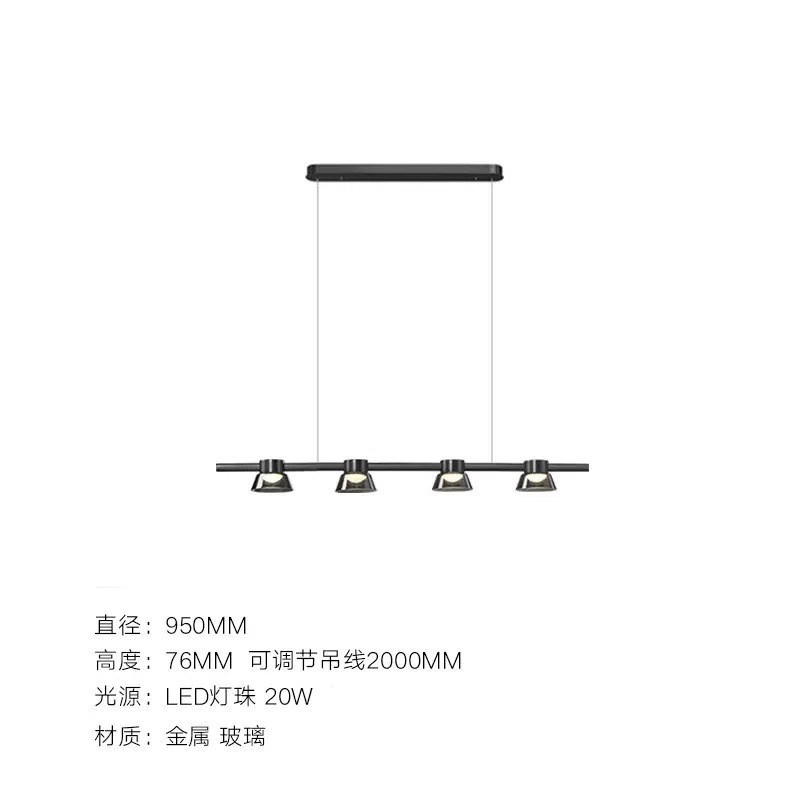 客厅吊灯高端意式极简轻奢设计师餐厅餐桌吊灯现代简约圆形灯