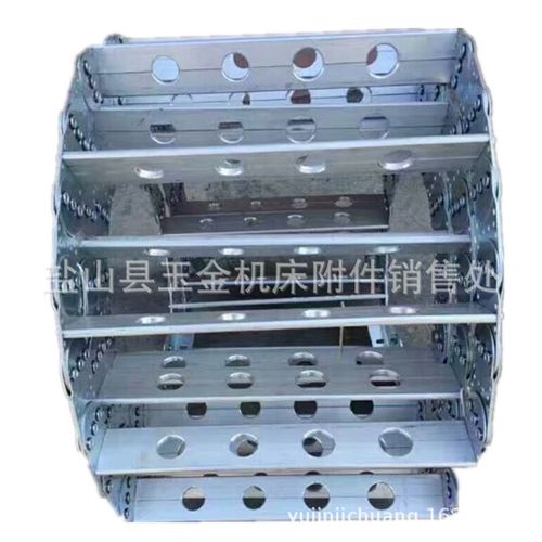 数控机床桥式/全封闭钢铝拖链45/55/65/95系列钢制拖链金属履带