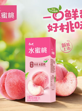【康师傅】水蜜桃250ml*10盒