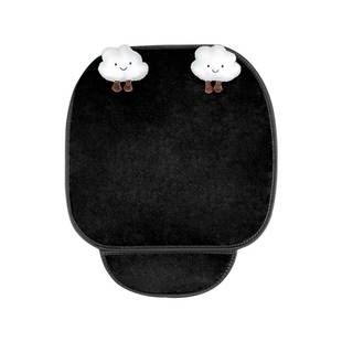 饰四季 汽车护颈枕可爱头枕一对车载车用笑脸云靠枕车内创意装 通用