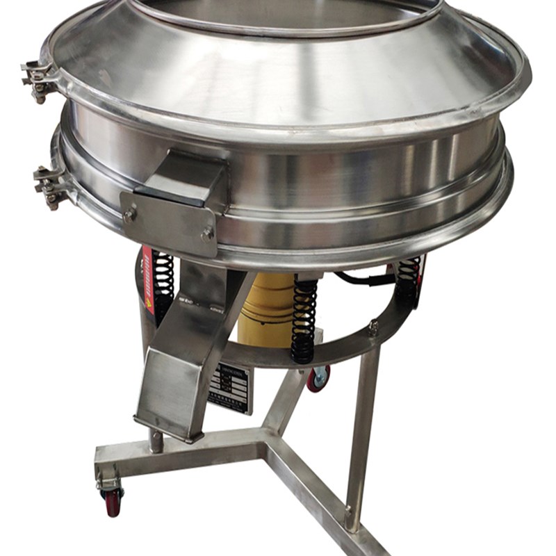 不锈钢可移动震动筛 浆液固液分离振筛机 液体过滤高频振动筛