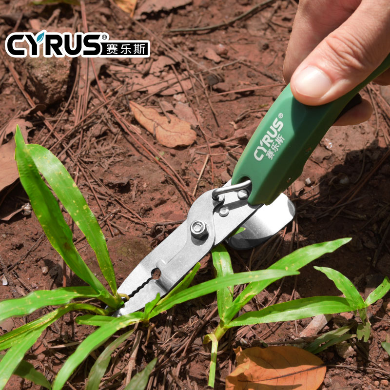 家用拔草挖草野菜神器松土起根器移苗起苗器铲子手动除草园艺工具