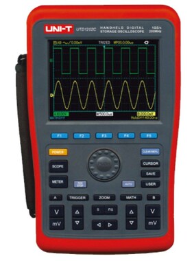 优利德UTD1102C/UTD1202C手持数字存储示波器2通道示波器