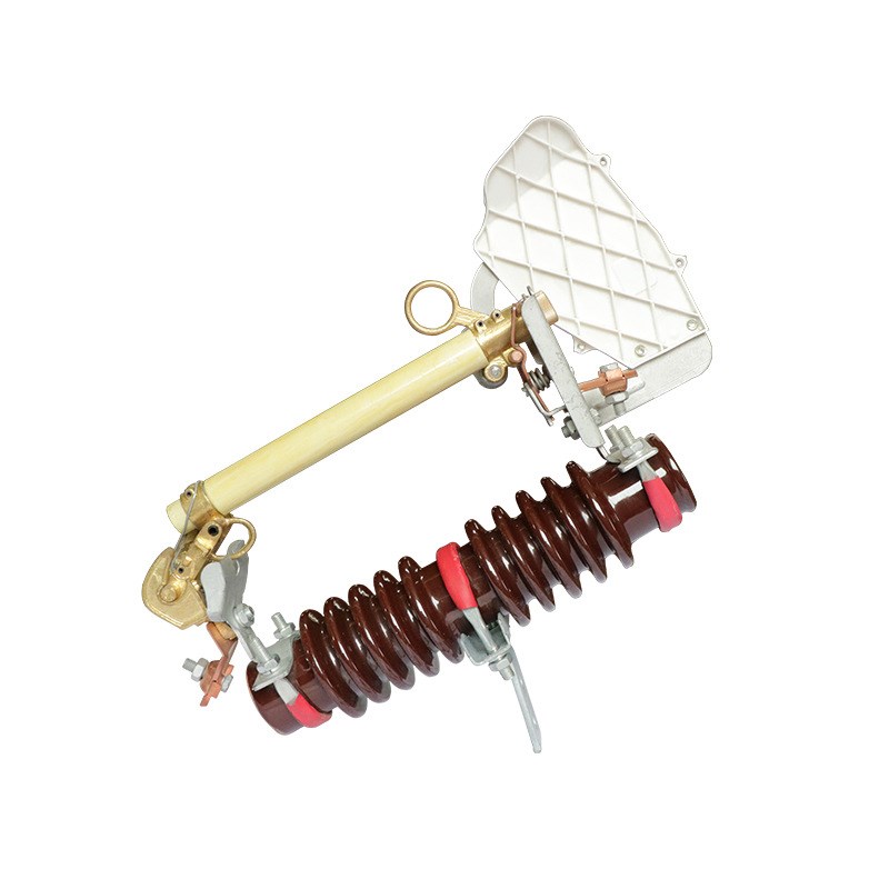 宇捷RW11-12/200A户外高压跌落式熔断器10KV令克保险硅胶带灭弧罩