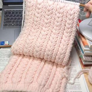 6股棉花糖毛线爱心围巾手工编织diy云朵棉棉特色牛奶慕斯薄荷柔软