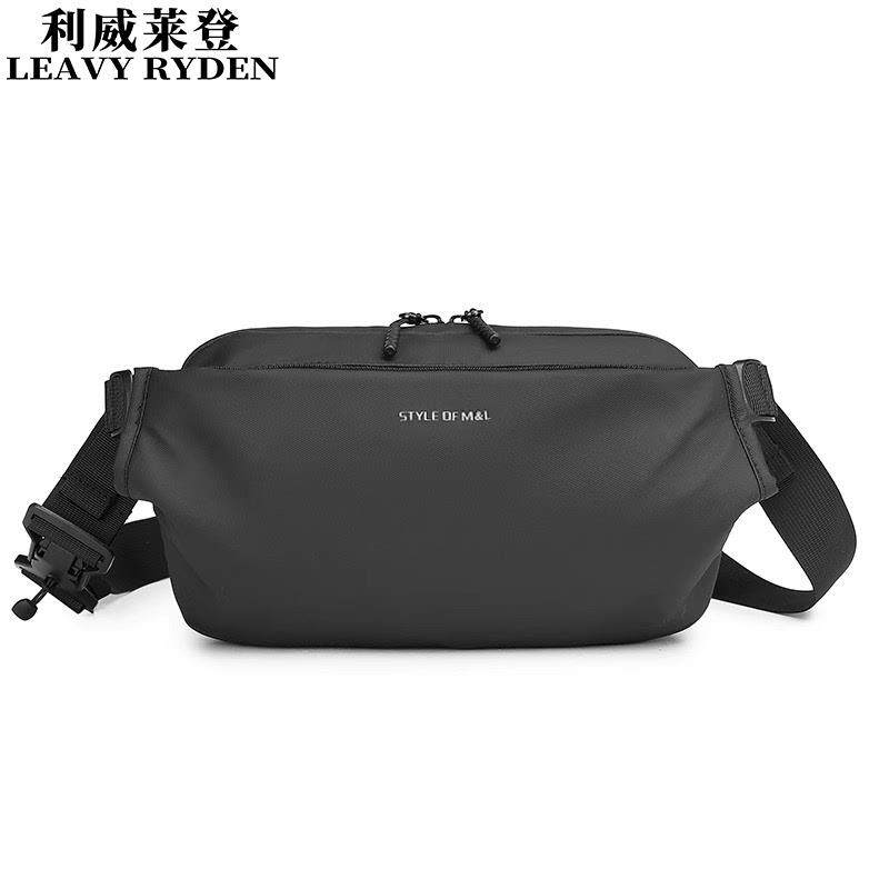 新品斜挎包男潮牌通勤胸包腰包运动休闲日常单肩机能包男骑行2025