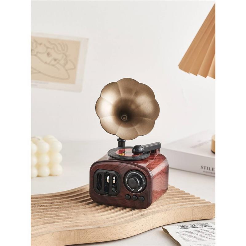 美式复古留声机摆件怀旧老