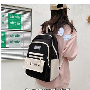 新品日系ins风小学生书包女初中生中学生双肩包高中女生背包男大