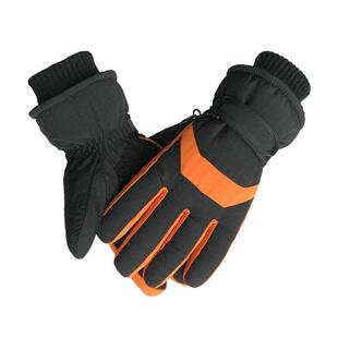 滑雪羊毛手套保暖防寒防水骑行骑车开电动摩托车皮毛一体男女冬季