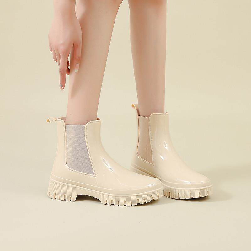 新品雨鞋女短筒新款水鞋女款防水防滑时尚外穿成人雨鞋通勤赶海夏