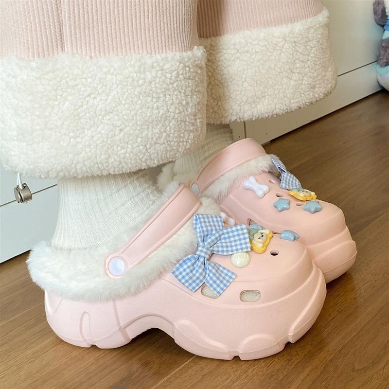 2025新款毛绒棉拖鞋秋冬季