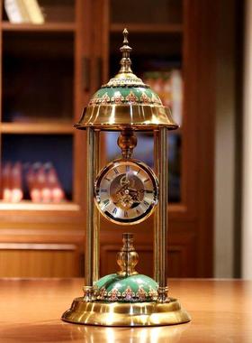 仿古钟表欧式座钟台式桌面