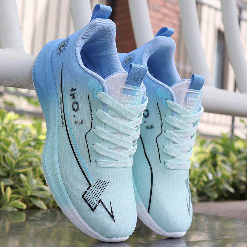 新品男鞋2026新款夏季跑步鞋透气网面男款超轻减震跑鞋防滑潮流运