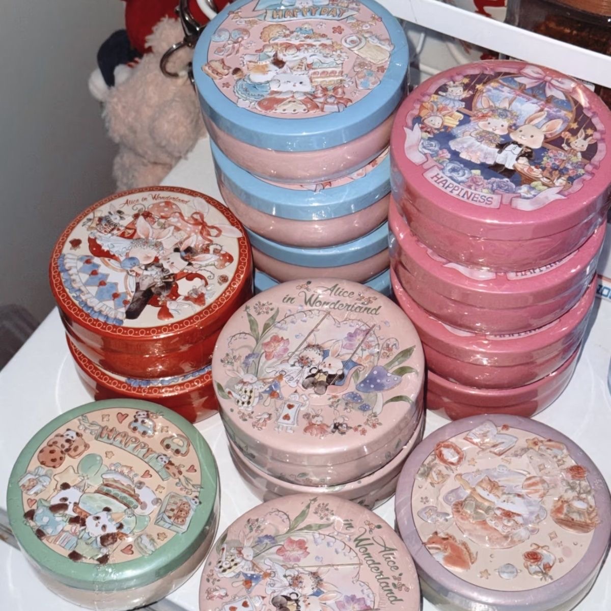 手工梨膏糖(正版)超可爱铁罐送男友送父亲秋冬必备清凉不甜腻