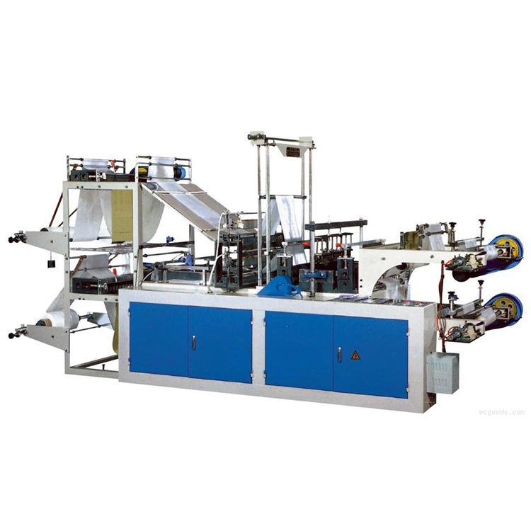 新款全自动连卷机保鲜袋生产机器连卷平口袋制袋机包教技术