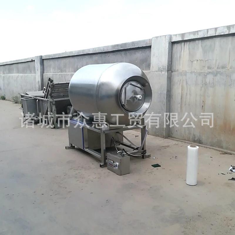 肉制品腌制真空滚揉机鸡翅快速腌制入味机不锈钢真空滚揉设备