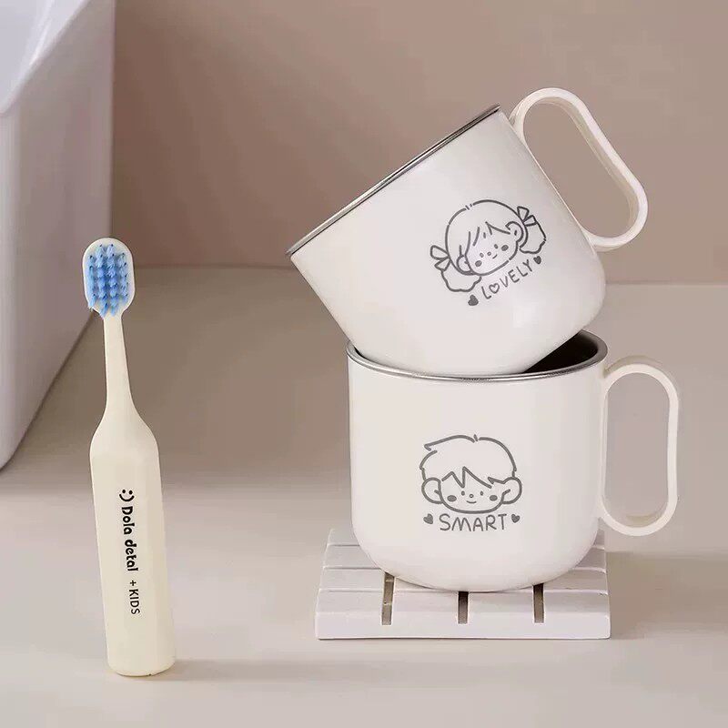 儿童防摔防霉可爱洗漱杯