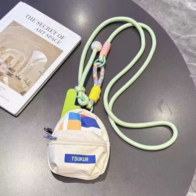 斜挎手腕可调防丢手机挂绳